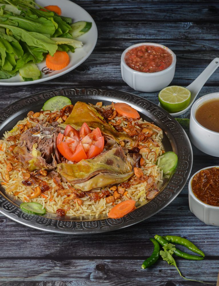 Mutton Mandi Platter